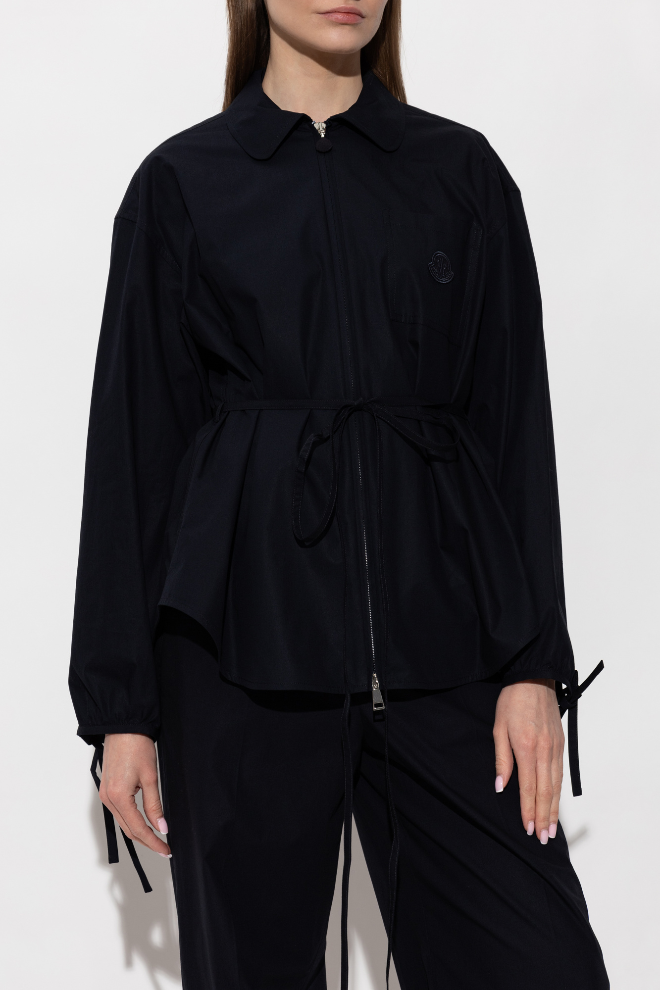 Moncler Shirt with logo patch | Women's | Vitkac